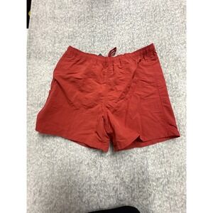 Alpine Design Mens 5 Inch Pull-On Shorts Antique Rosewood‎ ADM24803 L NWT